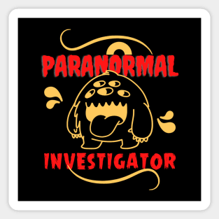 Paranormal Investigator Apparel Sticker